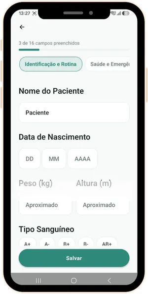 Anamnese e Informações
